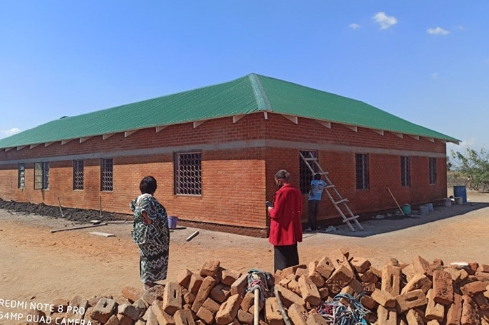 Baak school project Fly&Help Nakonya Mulanje August 2021