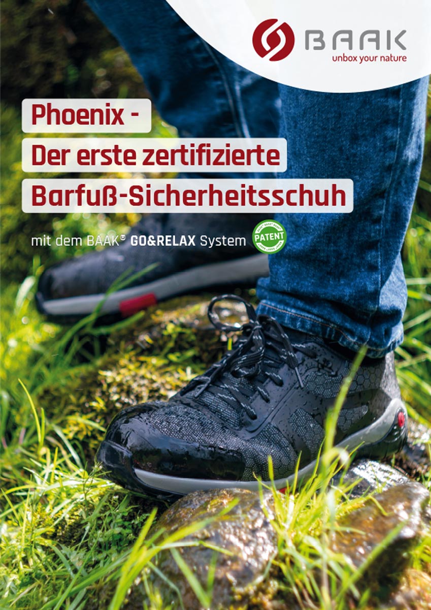 Flyer Sicherheitschuh Phoenix